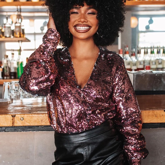 BUDDY LOVE SEQUIN BODYSUIT